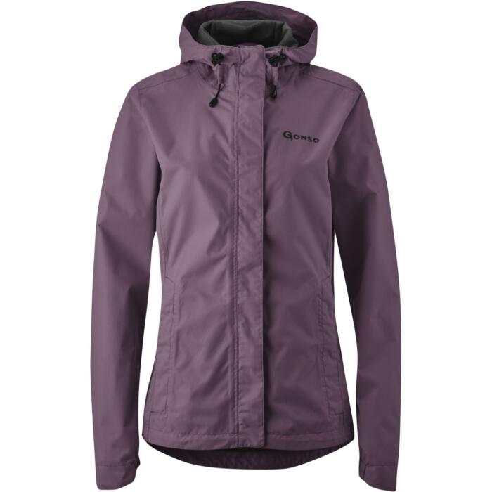 Gonso Sura Light Regenjacke dark plum Größe M (38)