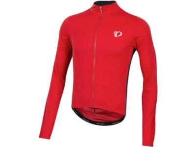 PearlIzumi Pro Pursuit LS Wind Jersey Red/Black Größe M