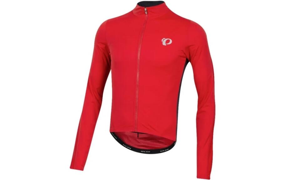 PearlIzumi Pro Pursuit LS Wind Jersey Red/Black Größe M