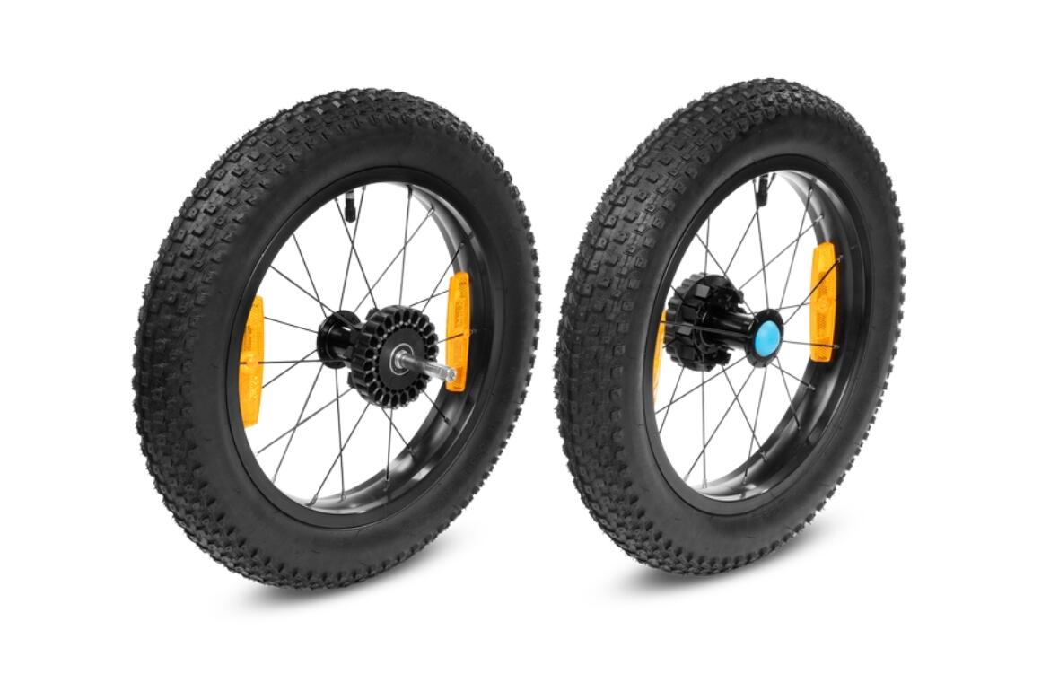 Cube CUBE Fat Wheels hinten für Kinder Fahrradanhänger Double CMPT incl. Versand