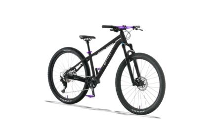 KUbikes 26" MTB Disc Schwarz / laser purple