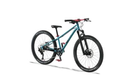 KUbikes KUbike 24 S MTB Disc / türkis laser red