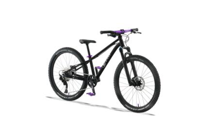 KUbikes KUbike 24 S MTB Disc / schwarz laser purple