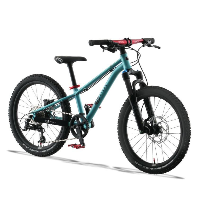 KUbikes 20" S MTB Disc / türkis laser red