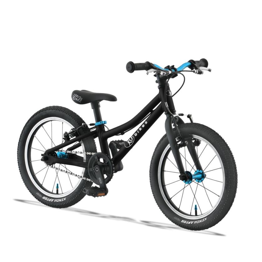 KUbikes 16" MTB S / schwarz laser blue