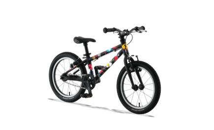 KUbikes 16" MTB L / schwarz comic