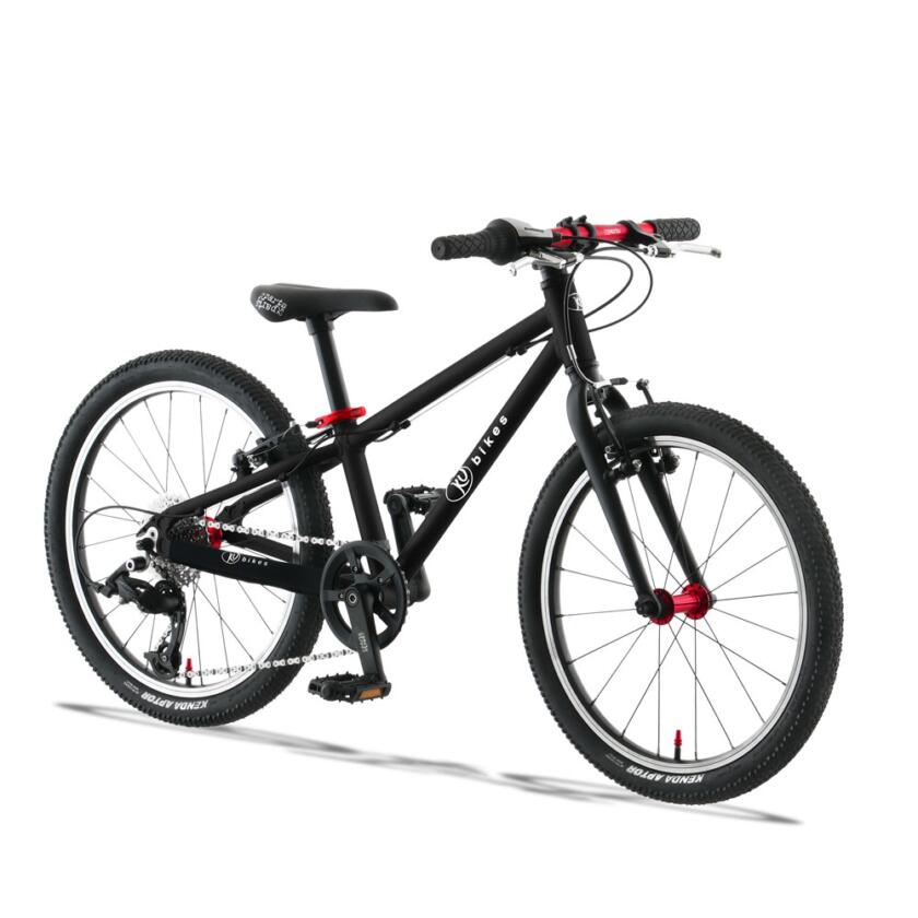 KUbikes 20" S / L MTB / schwarz laser red