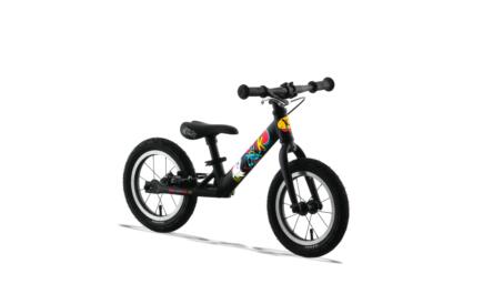 KUbikes 12" Laufrad / schwarz comic