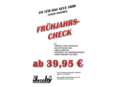 Frühjahrscheck