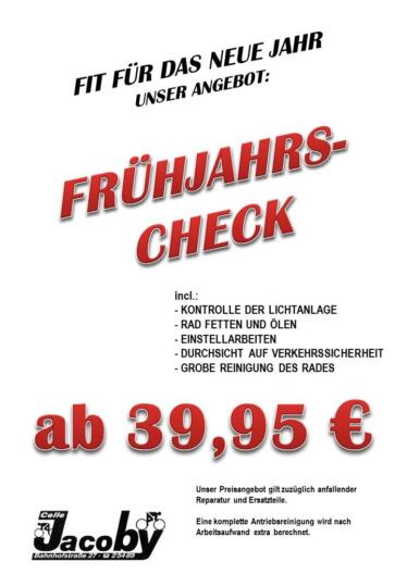 Frühjahrscheck
