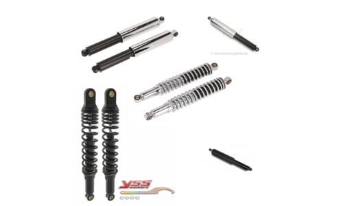 Simson Stoßdämpfer-Federbeine S50/51 + Vogelserie