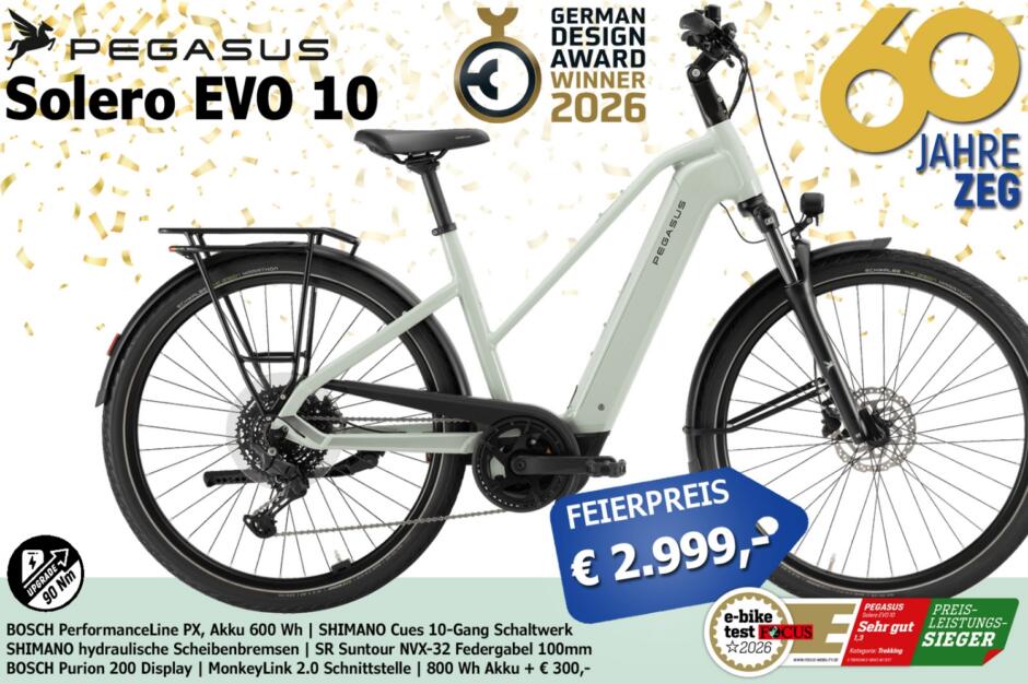 PEGASUS&nbsp;Solero EVO 10
