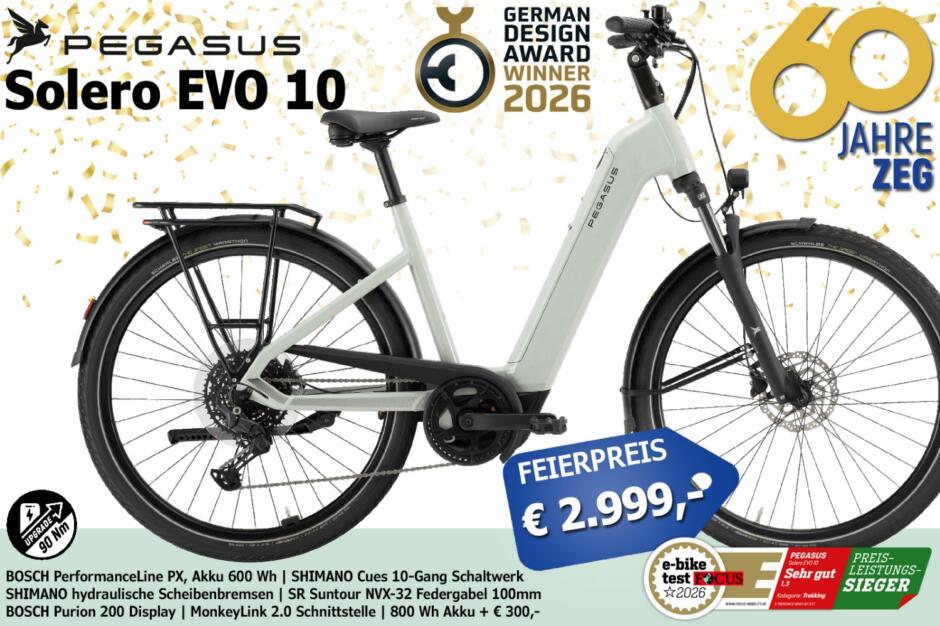 PEGASUS&nbsp;Solero EVO 10