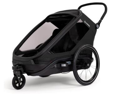 Hamax Outback Next 2-Sitzer black Kinderanhänger (2026) incl. Versand