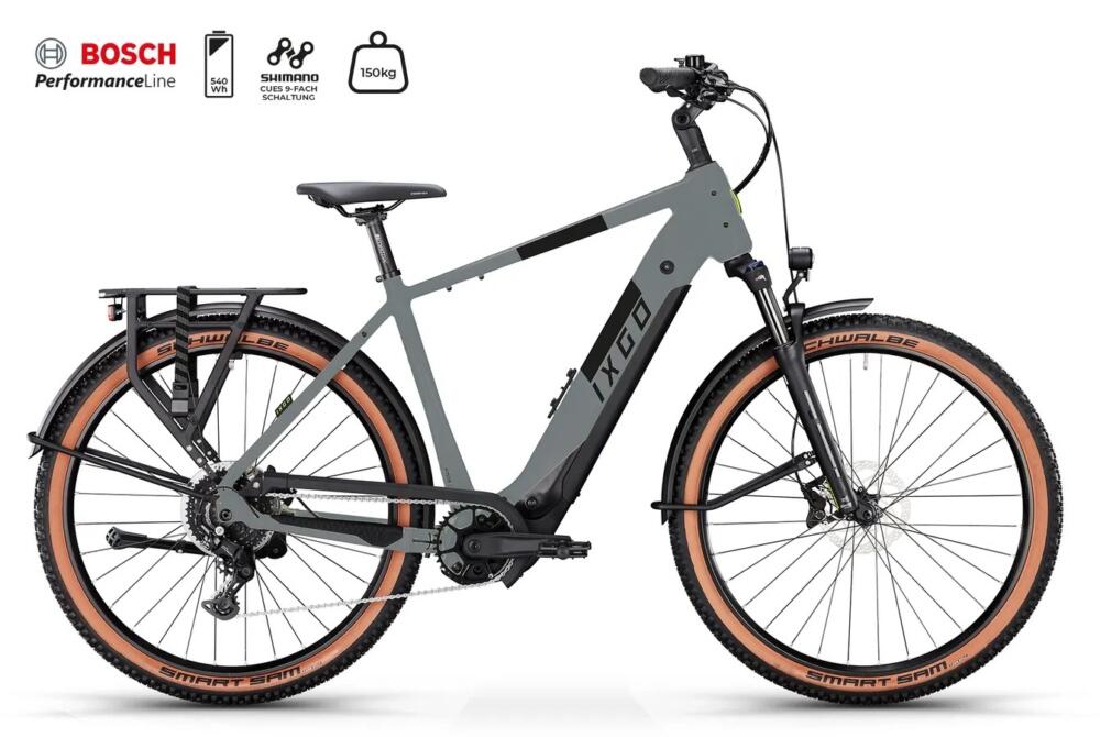 IXGO MT-E Two + 540 Herren cool grey