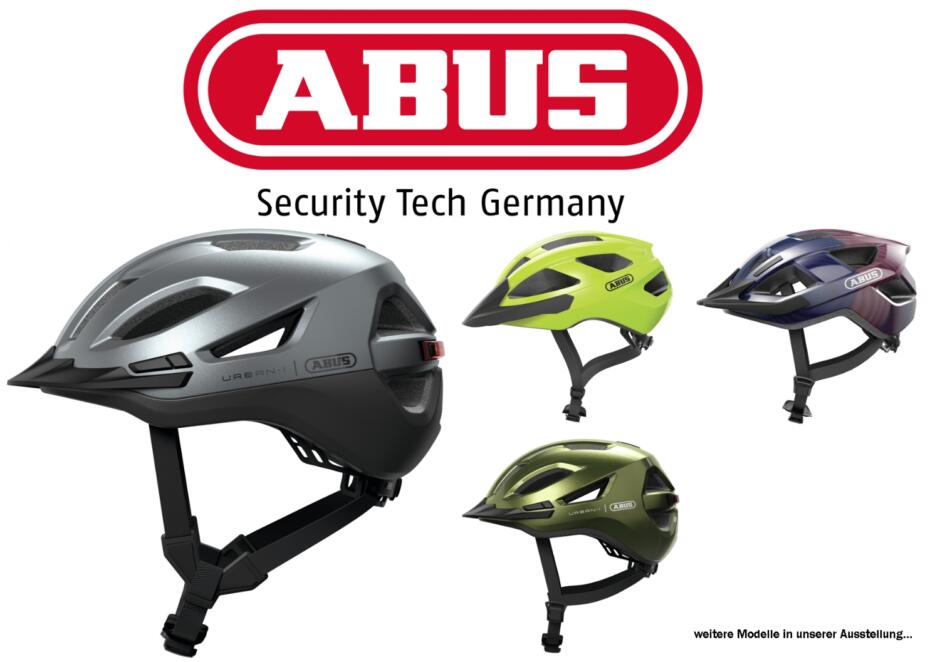 Abus&nbsp;Fahrradhelme verschiedene Modelle