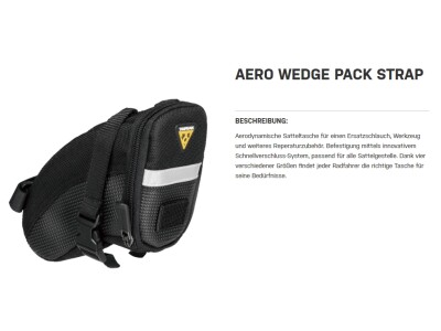 Aero Wedge Pack Strap