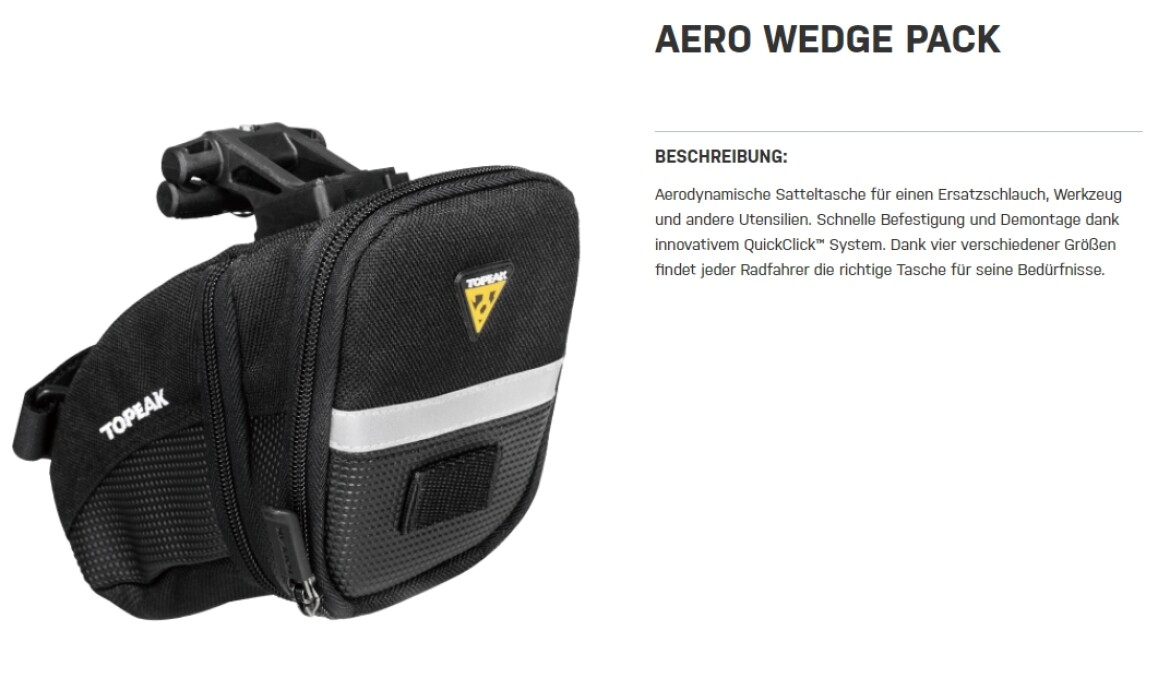 Topeak Aero Wedge Pack Medium