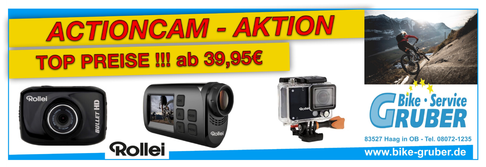 Rollei Actioncam - Sonderpreise