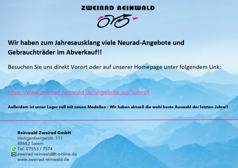 Angebote und Gebrauchte