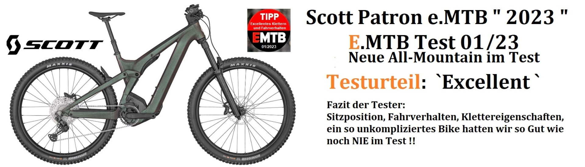 Scott Patron E.MTB Test