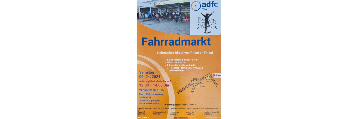 ADFC Fahrrad-Flohmarkt