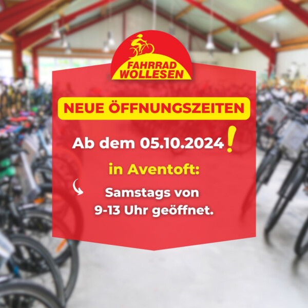 Öffnungszeiten Aventoft ab 10.24