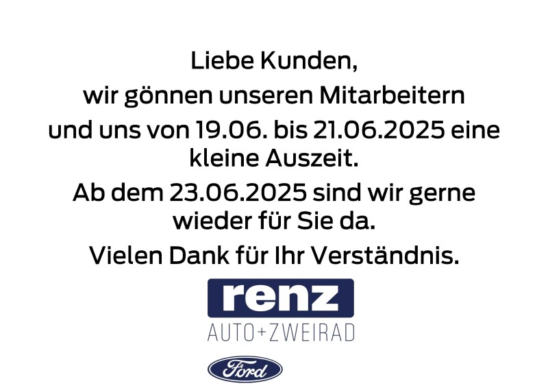Geänderte Öffnungszeiten