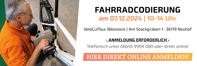 Fahrradcodierung PopUp