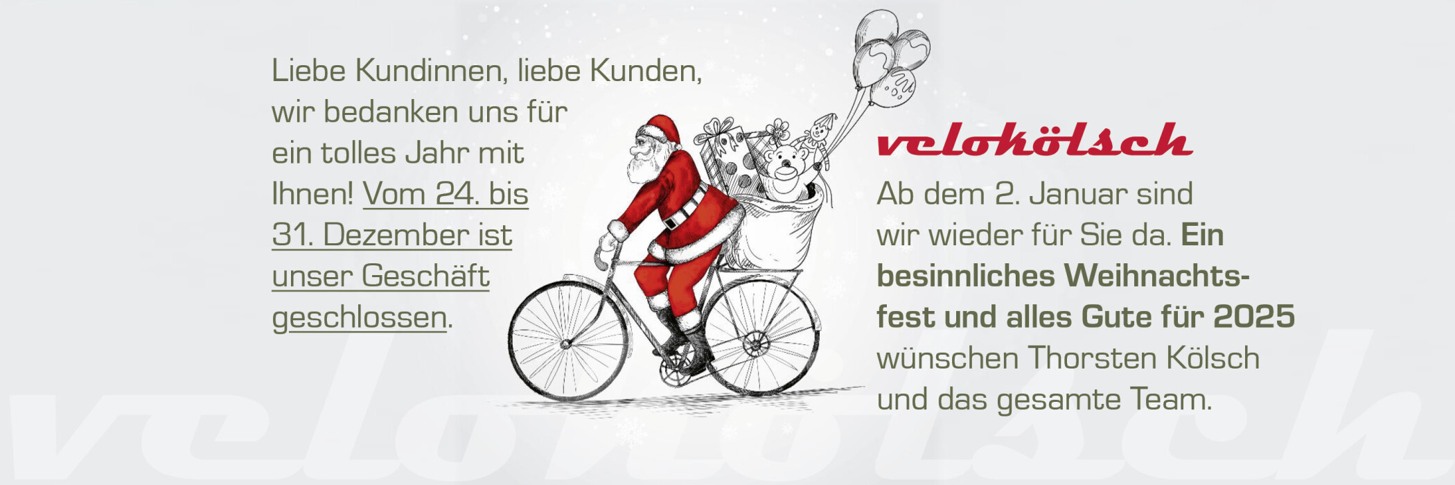 Weihnachten Öffnungszeiten