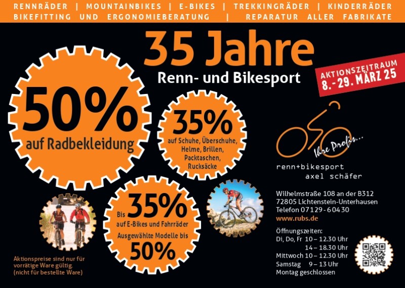 35 Jahre Jubiläumsaktion 