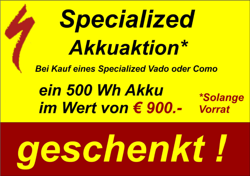 Specialized Akkuaktion