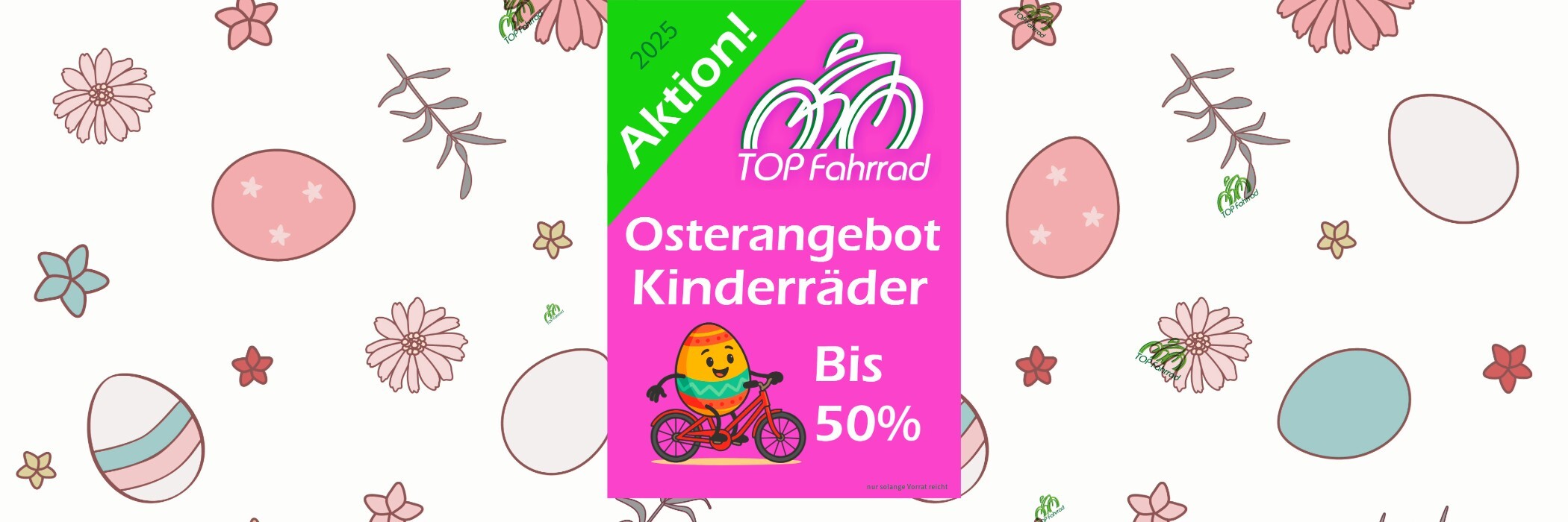Osterangebot Kinderrad