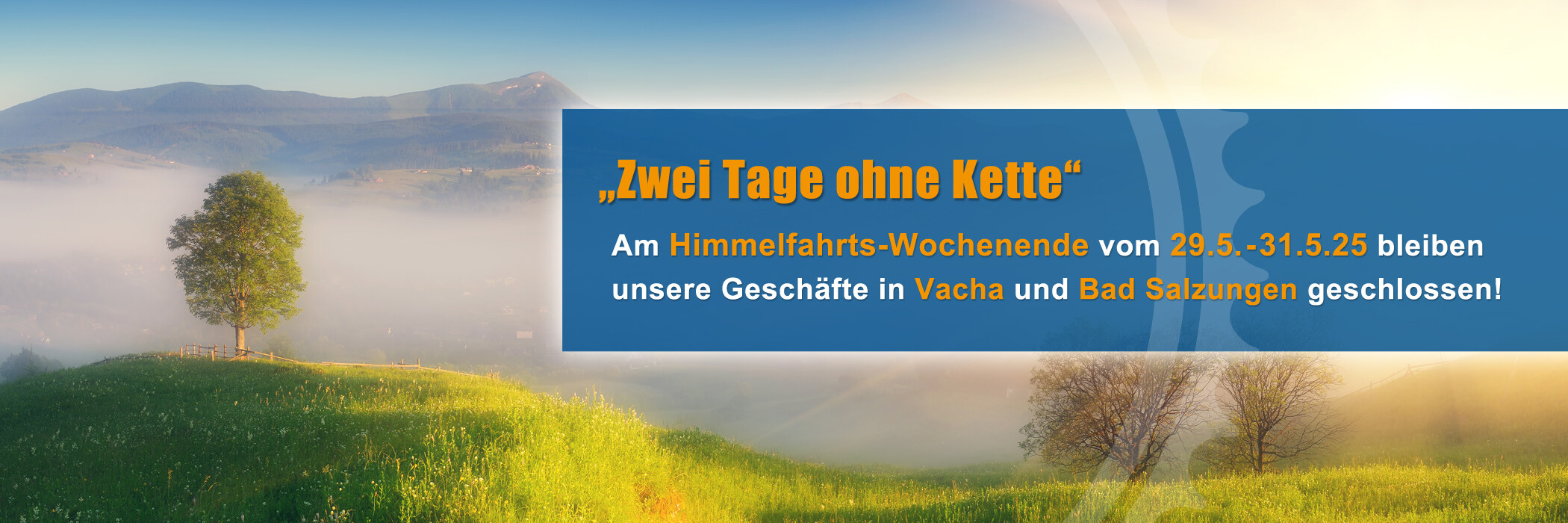 Himmelfahrt Betriebsurlaub 2025