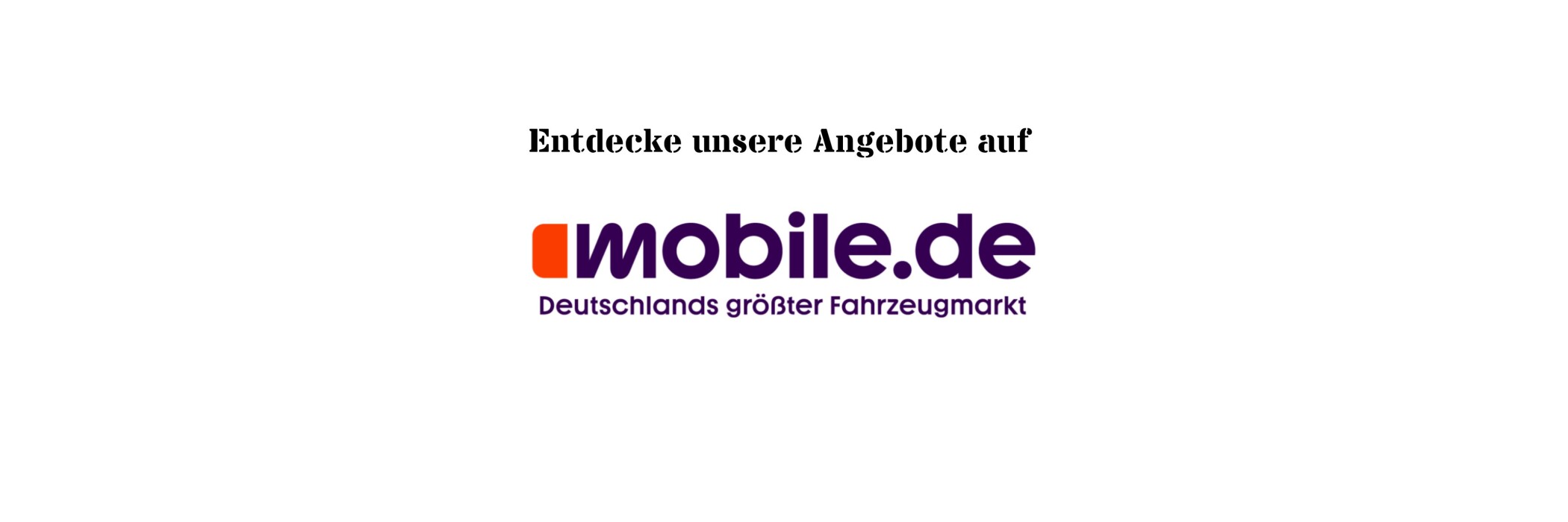 Unser Angebot bei mobile.de