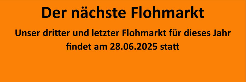 Flohmarkt 28.06.25