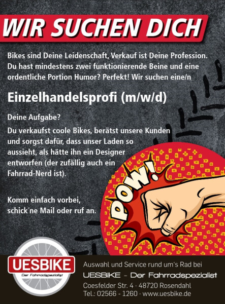 Stellenanzeige Verkauf