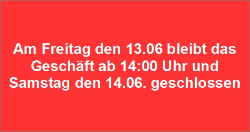 Geschlossen