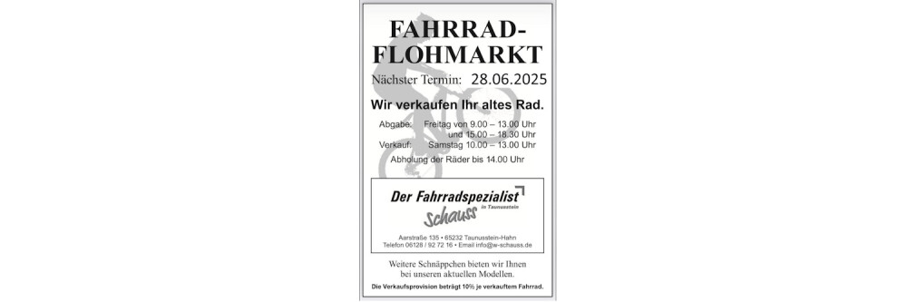 Fahrradflohmarkt Diashow