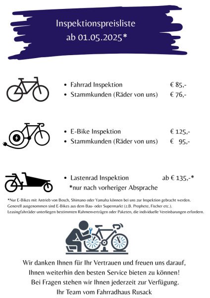 Preise Inspektion