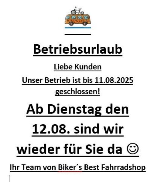 Sommerurlaub 2025