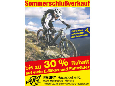 Sommerschlussverkauf