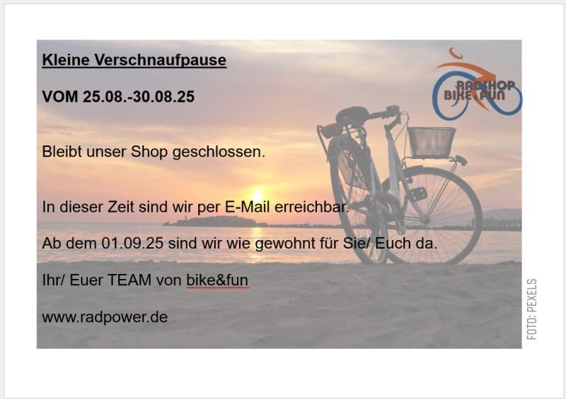 Kleine Verschnaufpause
