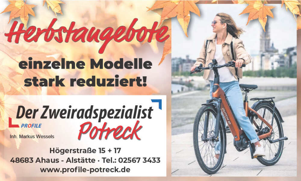 Herbstanzeige