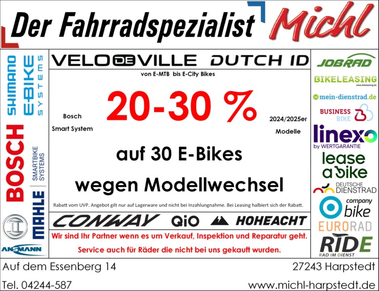 Rabatte wegen Modellwechsel