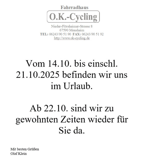 Herbsturlaub 2025