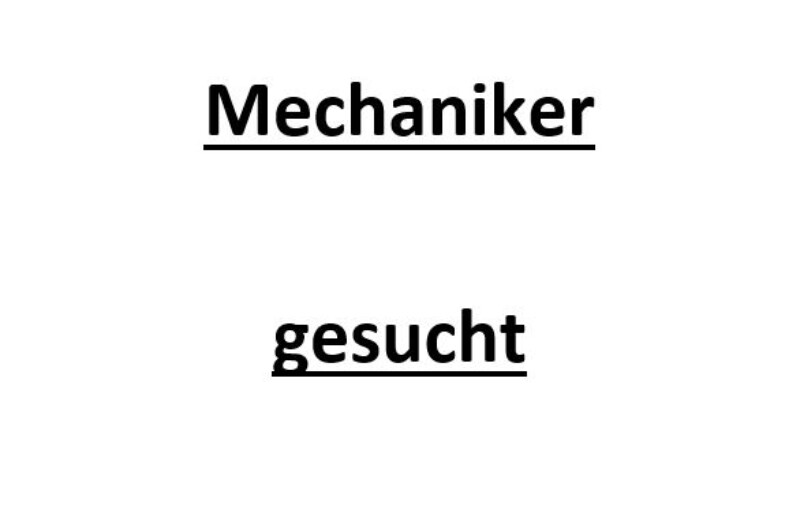 Mechaniker