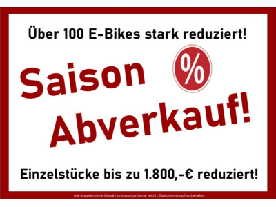Saison Abverkauf