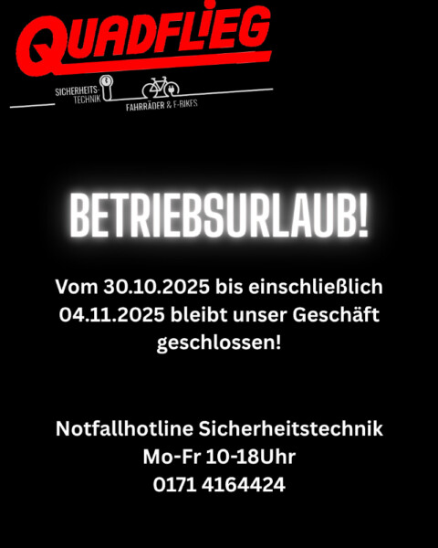 Betriebsurlaub