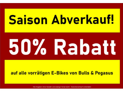 Saison Abverkauf